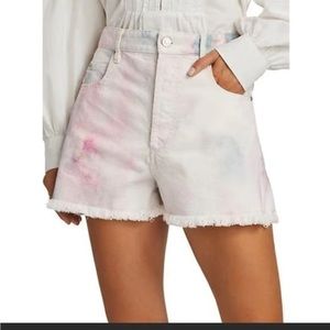 Isabel Marant Etoile “Lesiabb” denim shorts size 34